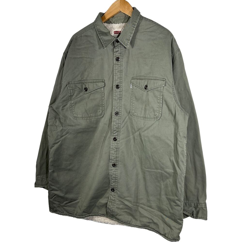 Levi's Sherpa Lined Button Up - image 3